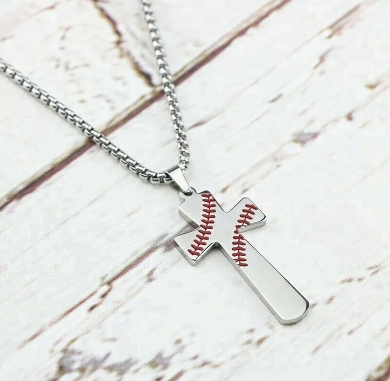 “Dynasty” Red Stitch Cross