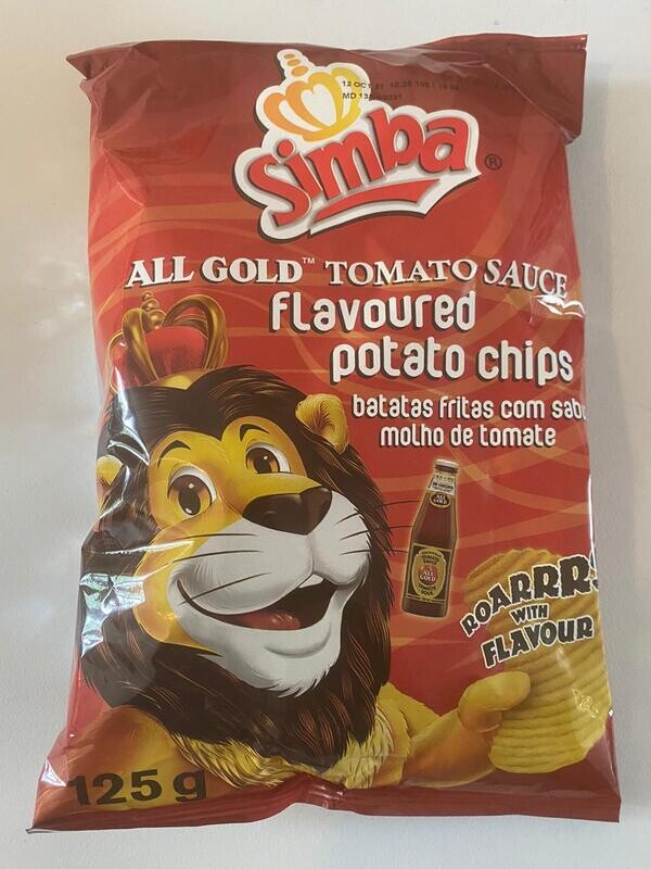 Simba tomato sauce potato chips (125g)
