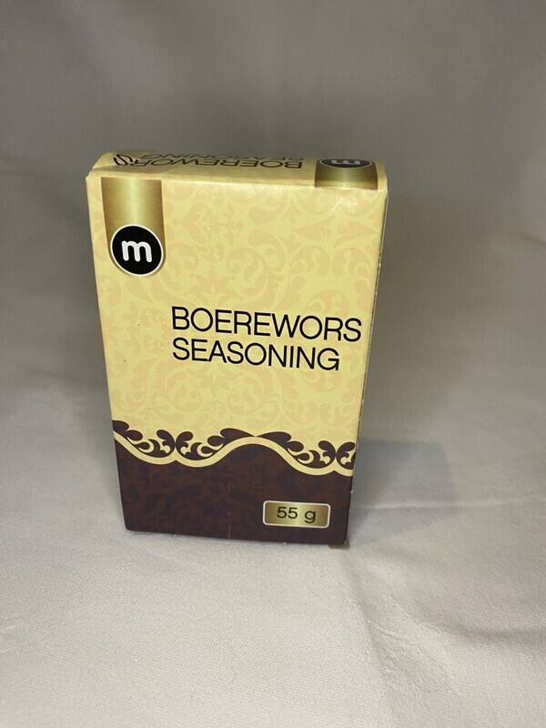 Boerevorres spice