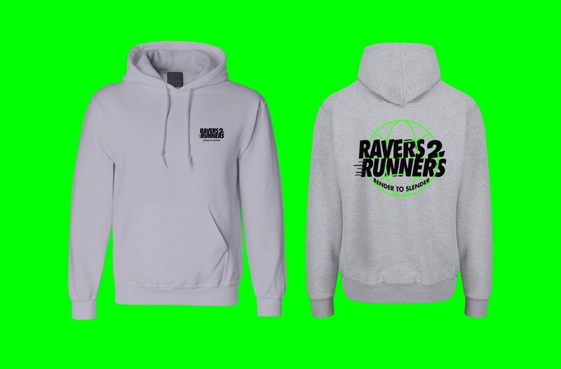 R2R Grey Hoodie