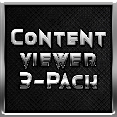 Content Viewer 3-Pack