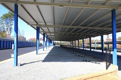 Covered Storage Space