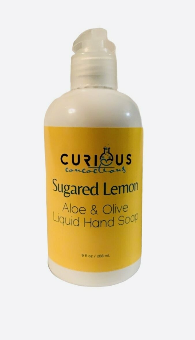 Sugared Lemon Aloe & Olive Liquid Hand Soap