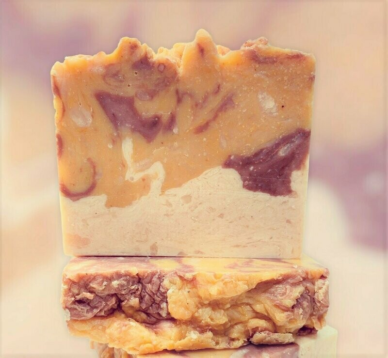 Vintage Cognac Brew Artisan Silk Soap