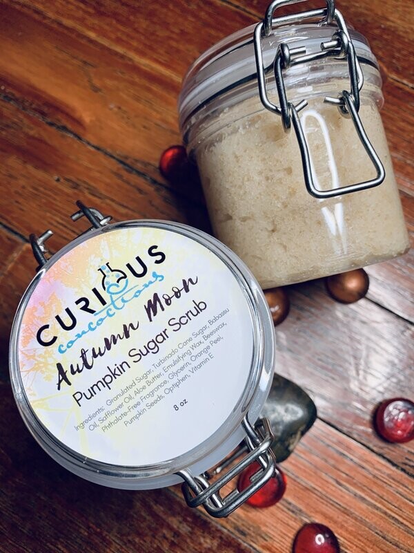 Autumn Moon Pumpkin Aloe & Babassu Sugar Scrub