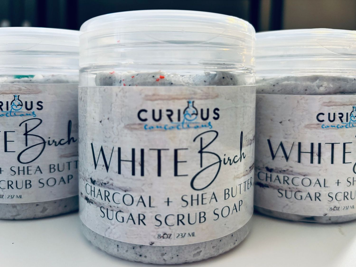 White Birch Sugar Scrub Soap