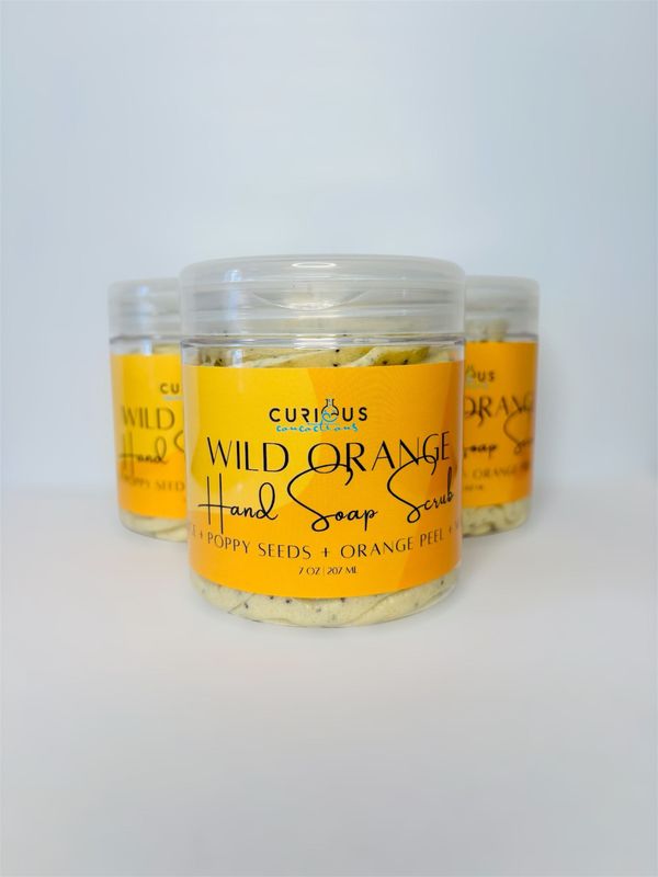 Wild Orange Exfoliating Hand Soap Scrub