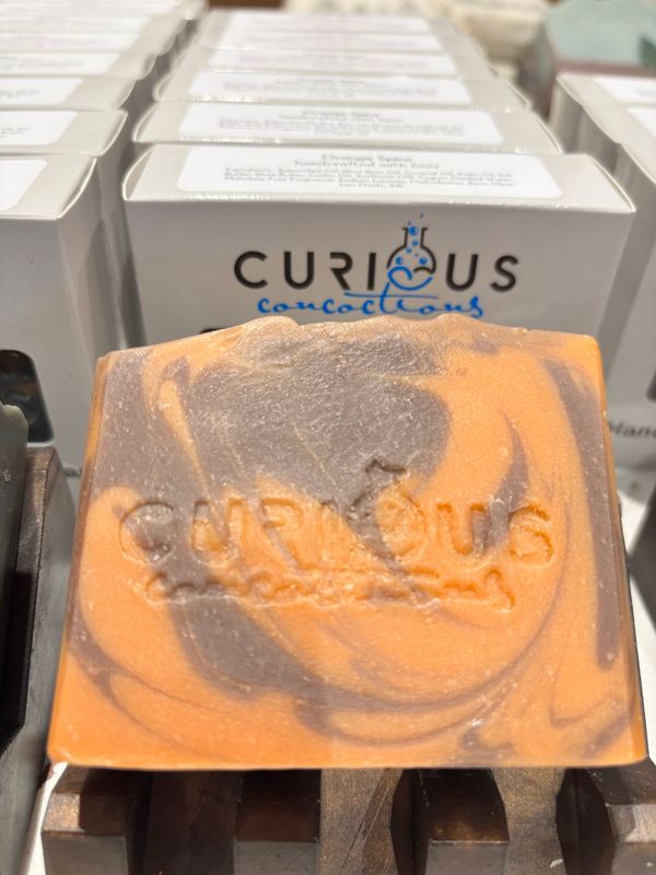 Orange Spice Artisan Silk Soap