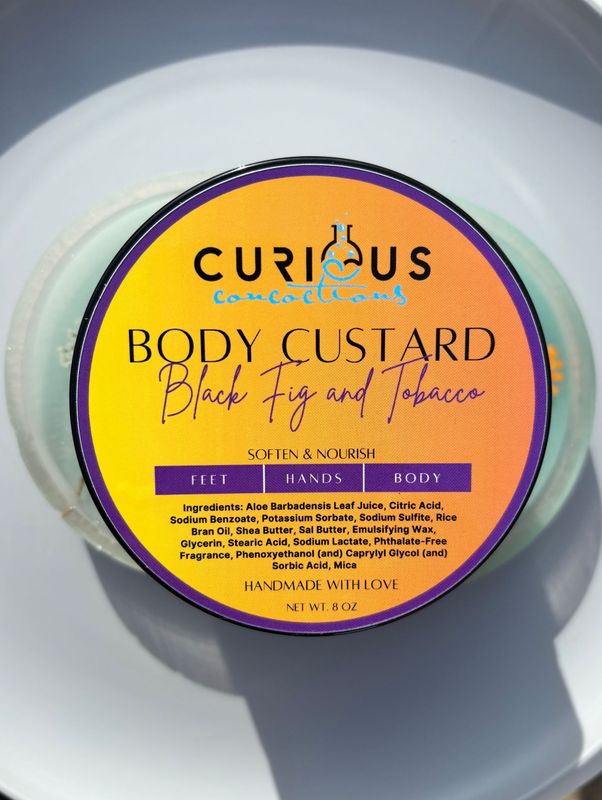 Black Fig & Tobacco Body Custard