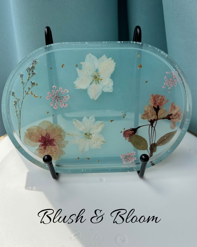 Blush & Bloom Trinket Tray