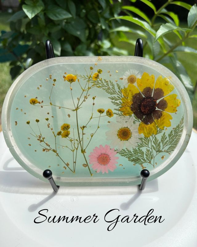 Summer Garden Trinket Tray