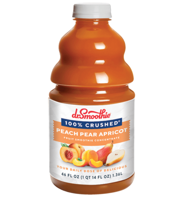 Dr Smoothie 100% Crushed Peach, Pear, Apricot