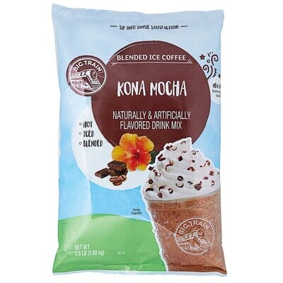 Big Train Blended Ice Coffee - Kona Mocha - 3.5lb Bag