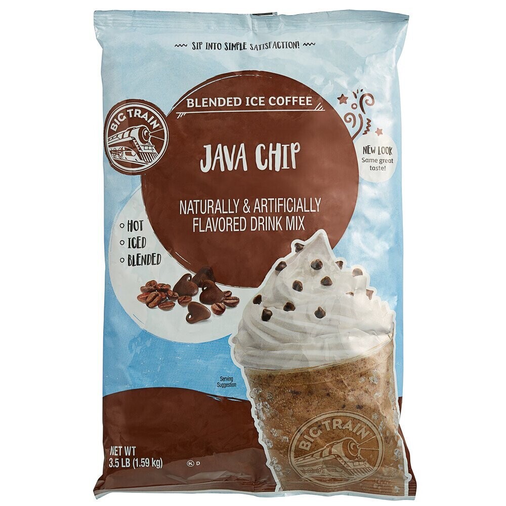 Big Train Blended Ice Coffee - Java Chip - 3.5lb Bag