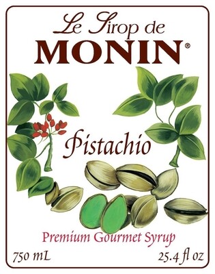 Monin Pistachio Syrup - 750ml