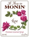 Monin Rose Syrup - 750ml