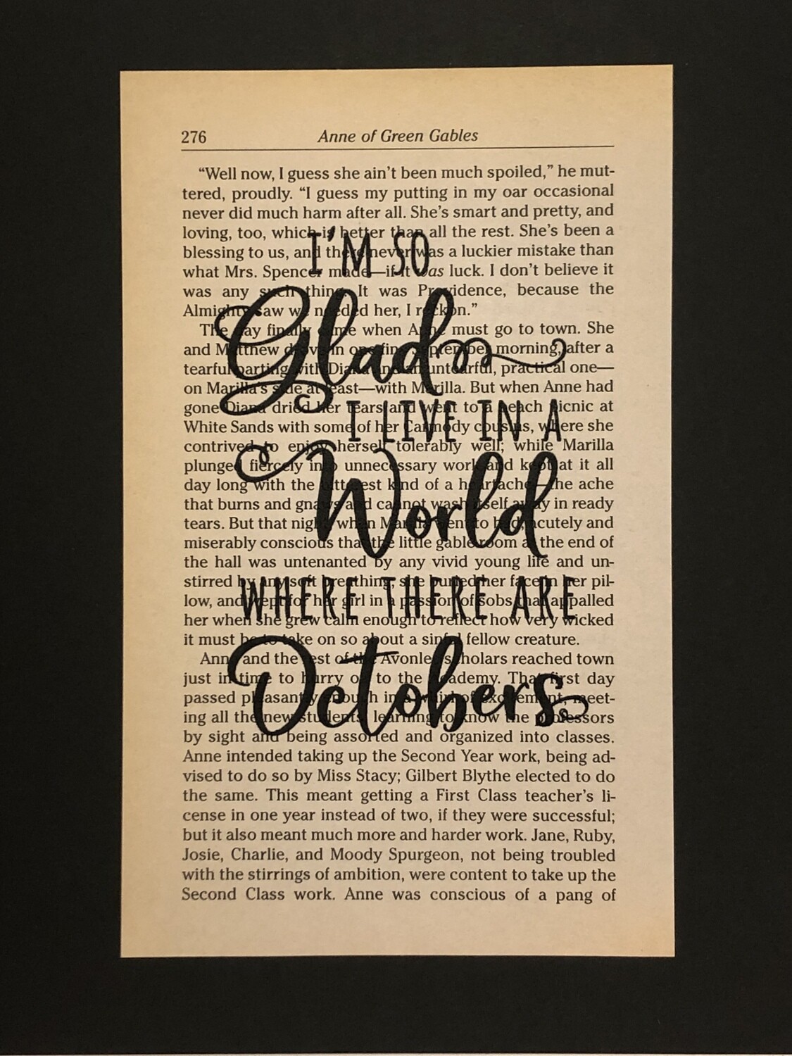 Anne of Green Gables