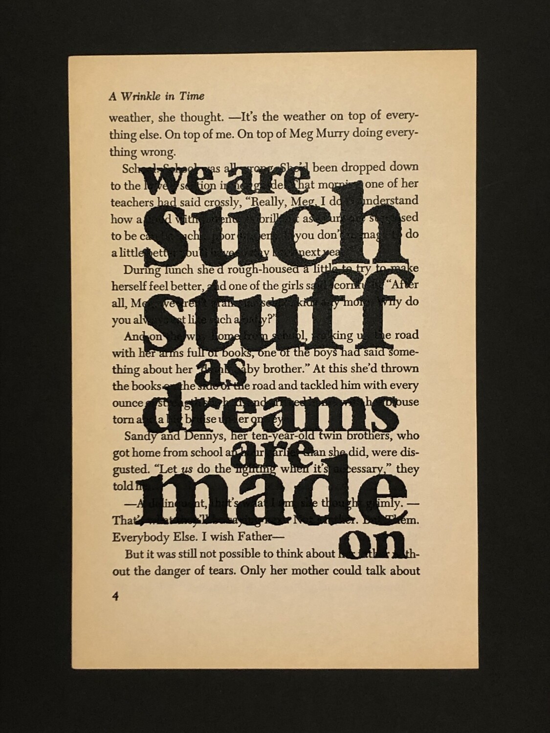 Wrinkle in Time