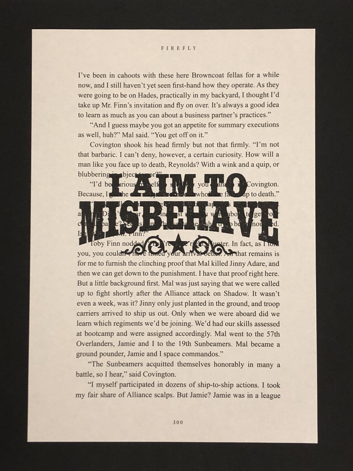 Firefly - Aim to Misbehave