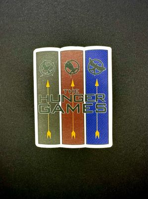 Hunger Games Book Sticker