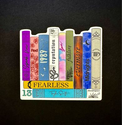 Taylor Swift Book Sticker