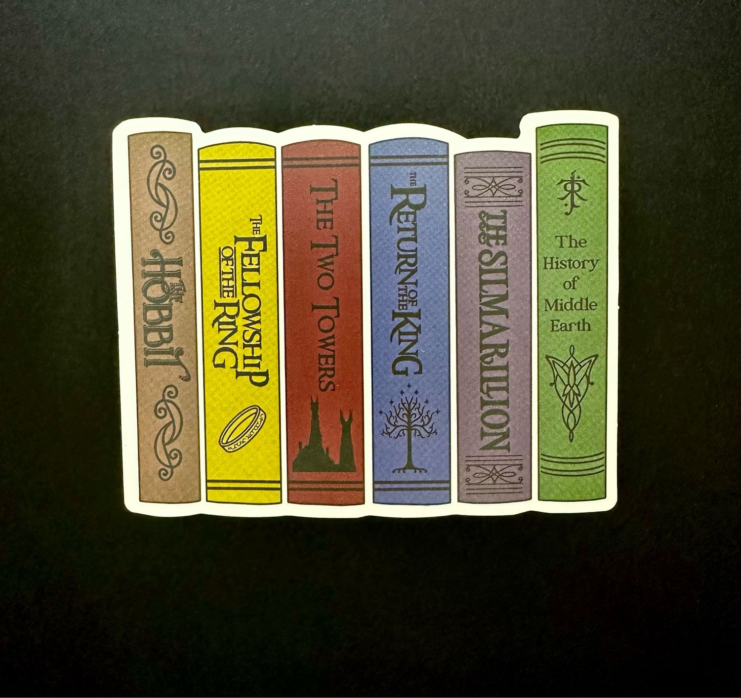 J.R.R. Tolkien Book Sticker