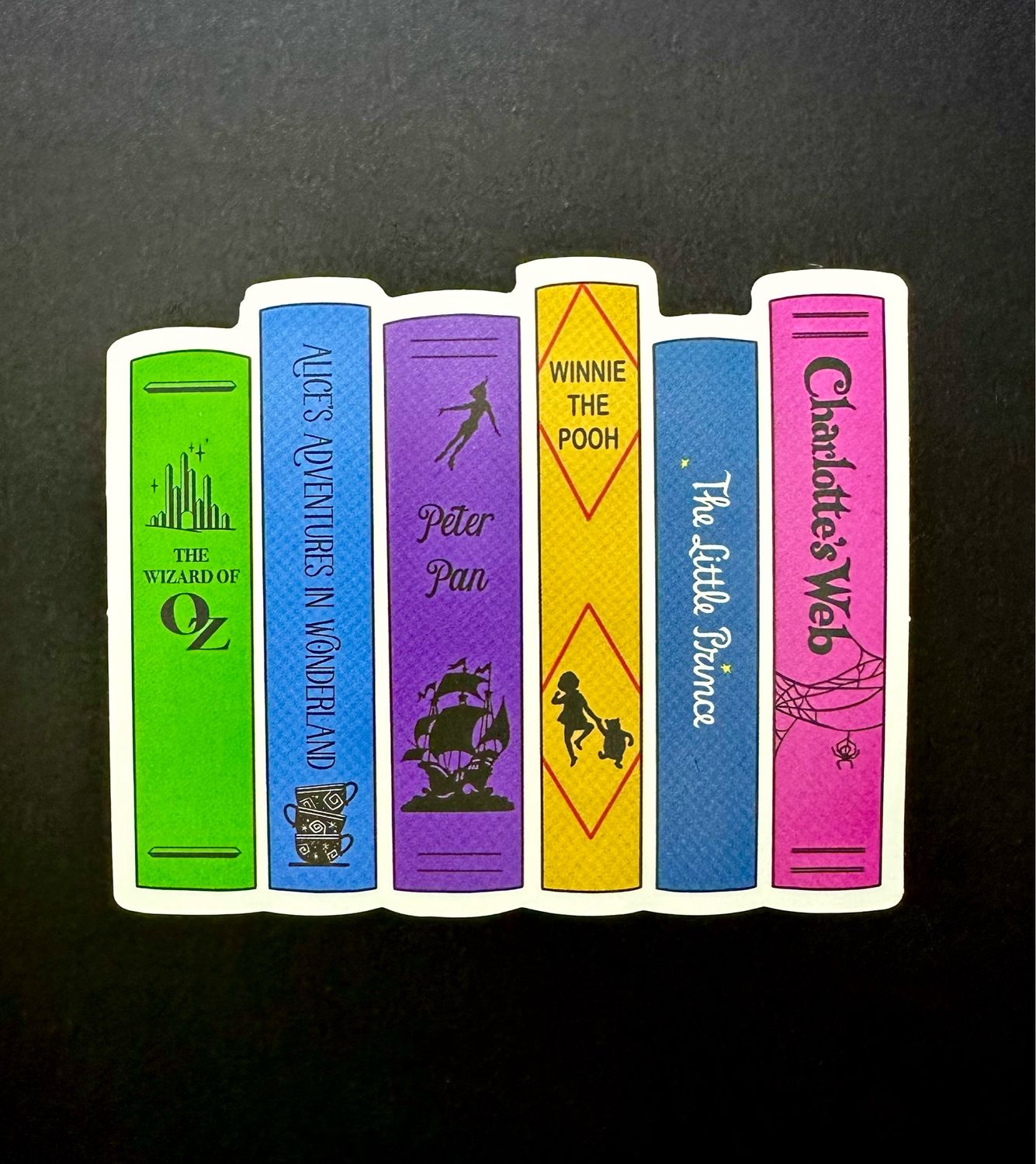 Children&#39;s Literature Book Sticker