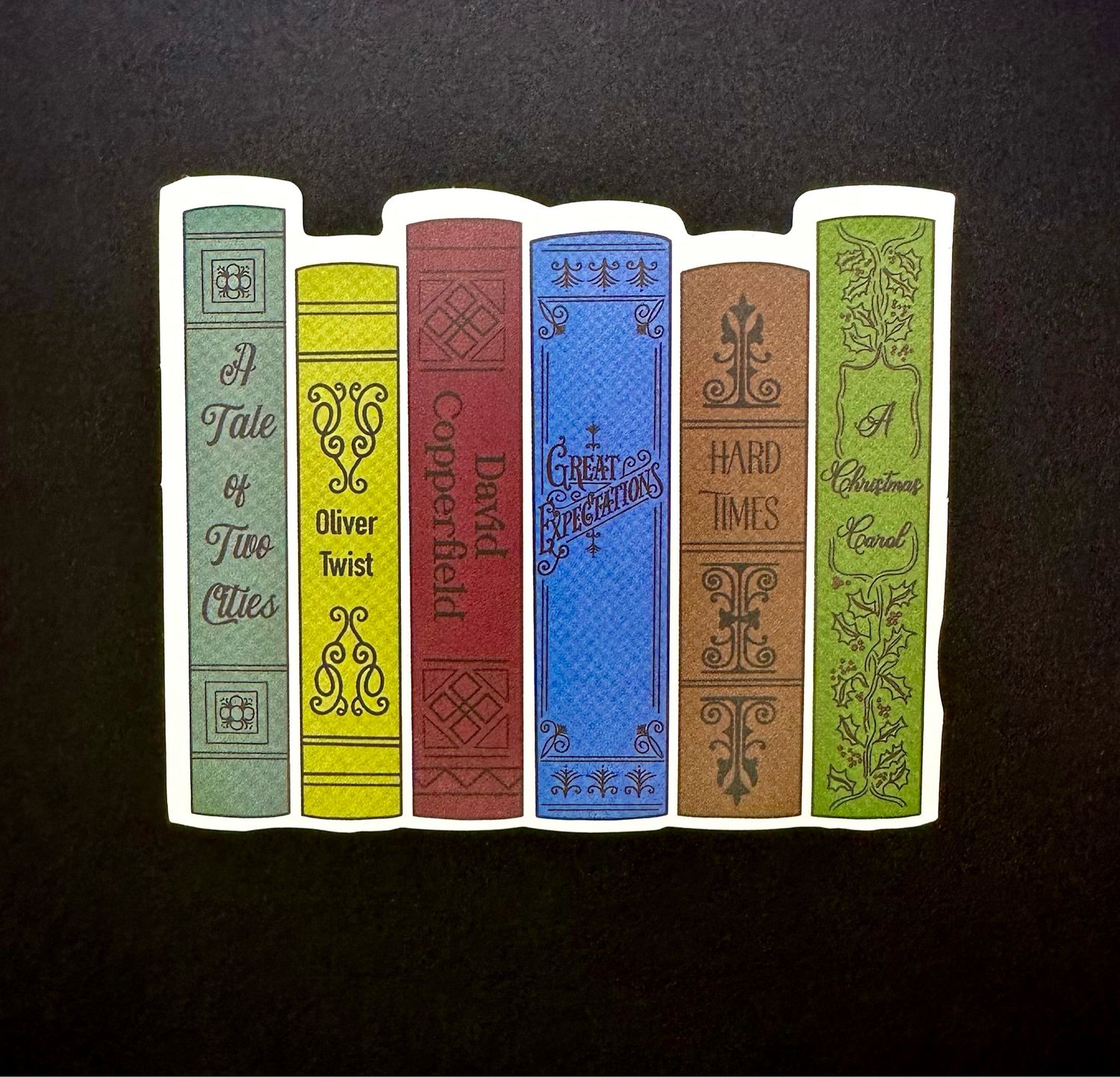 Charles Dickens Book Sticker