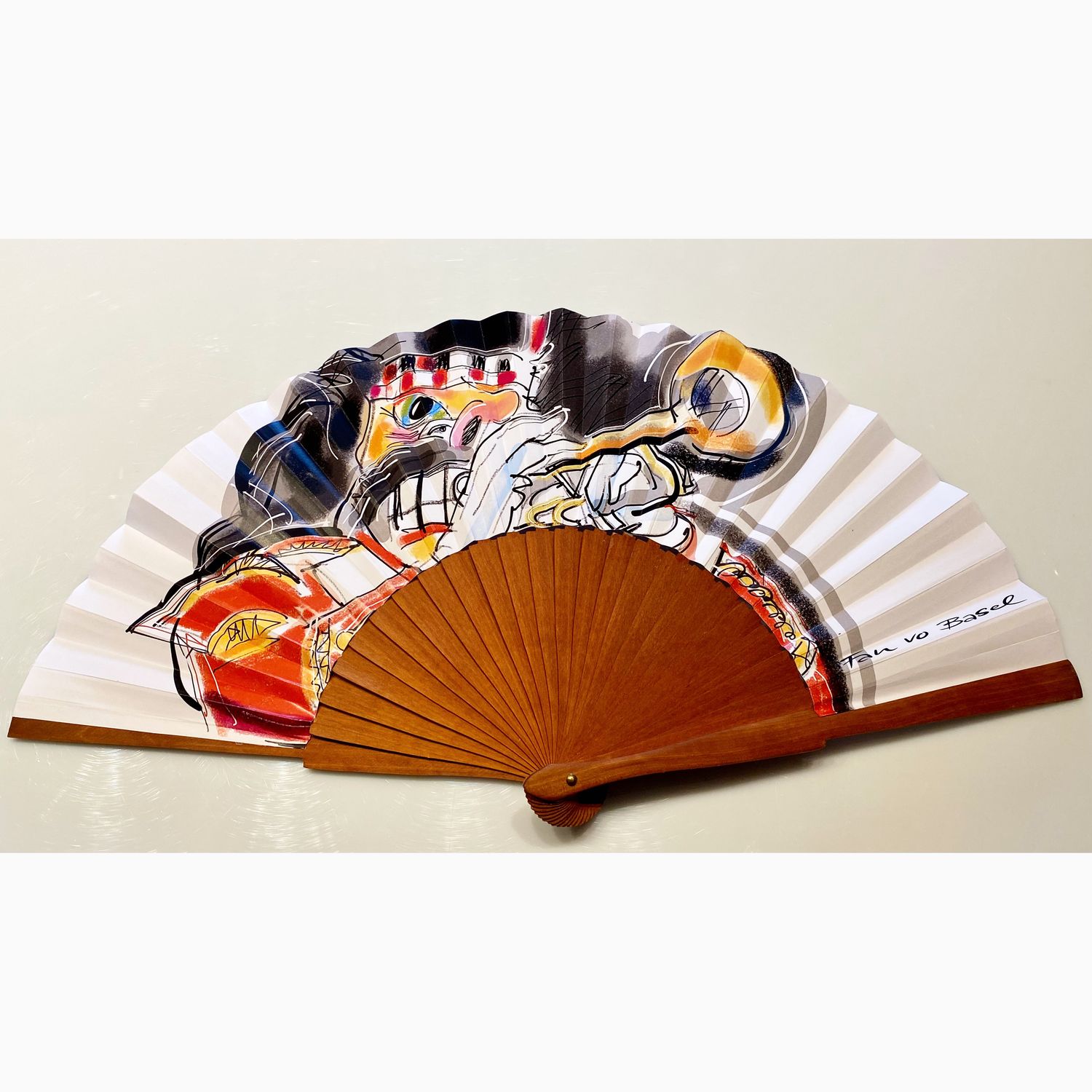 FAN VO BASEL «Schottedrumpeter», Birnbaumholz