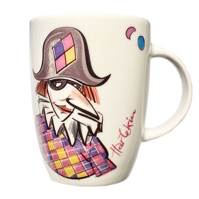Mug mit Henkel «Harlekin»