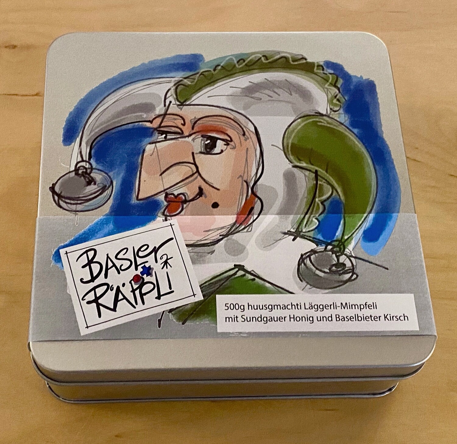 Basler Räppli 600g in dr Kinschtler-Biggse Ueli vom Hampé