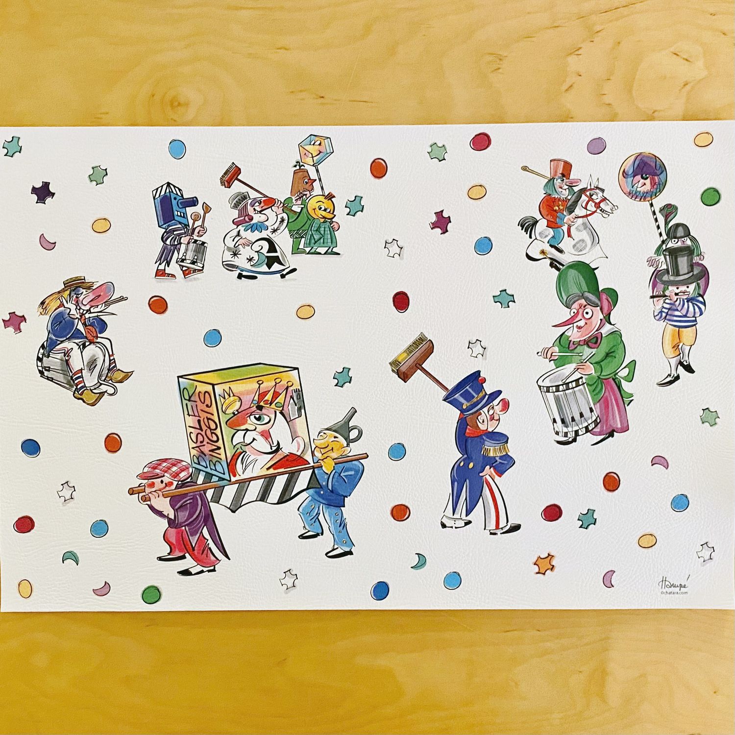 Vinyl-Dischset «Binggis-Fasnacht»