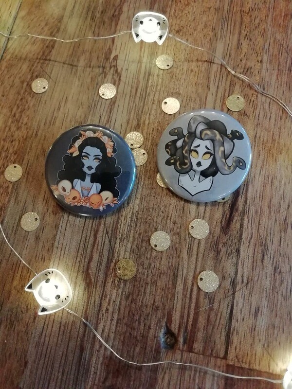 Badges &quot;Mythologie&quot;