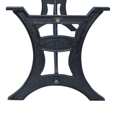GUSS Eisen Tischuntergestell im Industrie Design „Cafe de Lyon“
