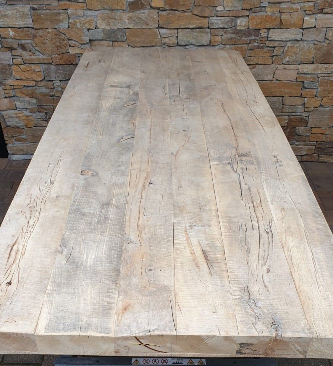 Edelholz Ulme 240 x 96 X ca. 6 - 7,5 cm