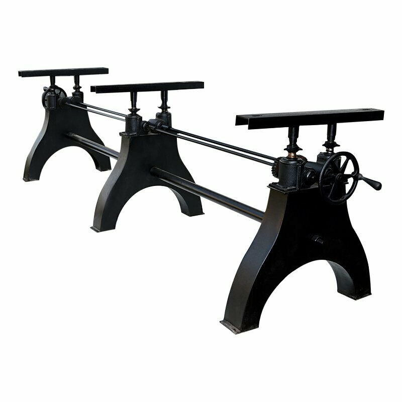 Tischgestell im Industrie Design „Burgos XXL“ höhenverstellbar ca. 290 cm