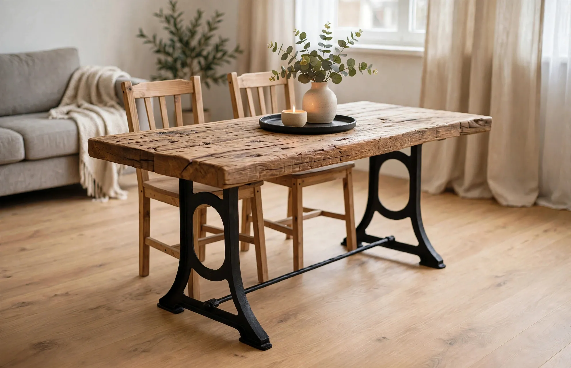 GUSS Tischuntergestell im Industrie Design „Cadiz“