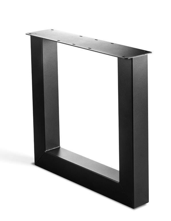 QUALITÄTS Produkt 1 SET Tischuntergestell " U " 10 x 10 cm " Stahl