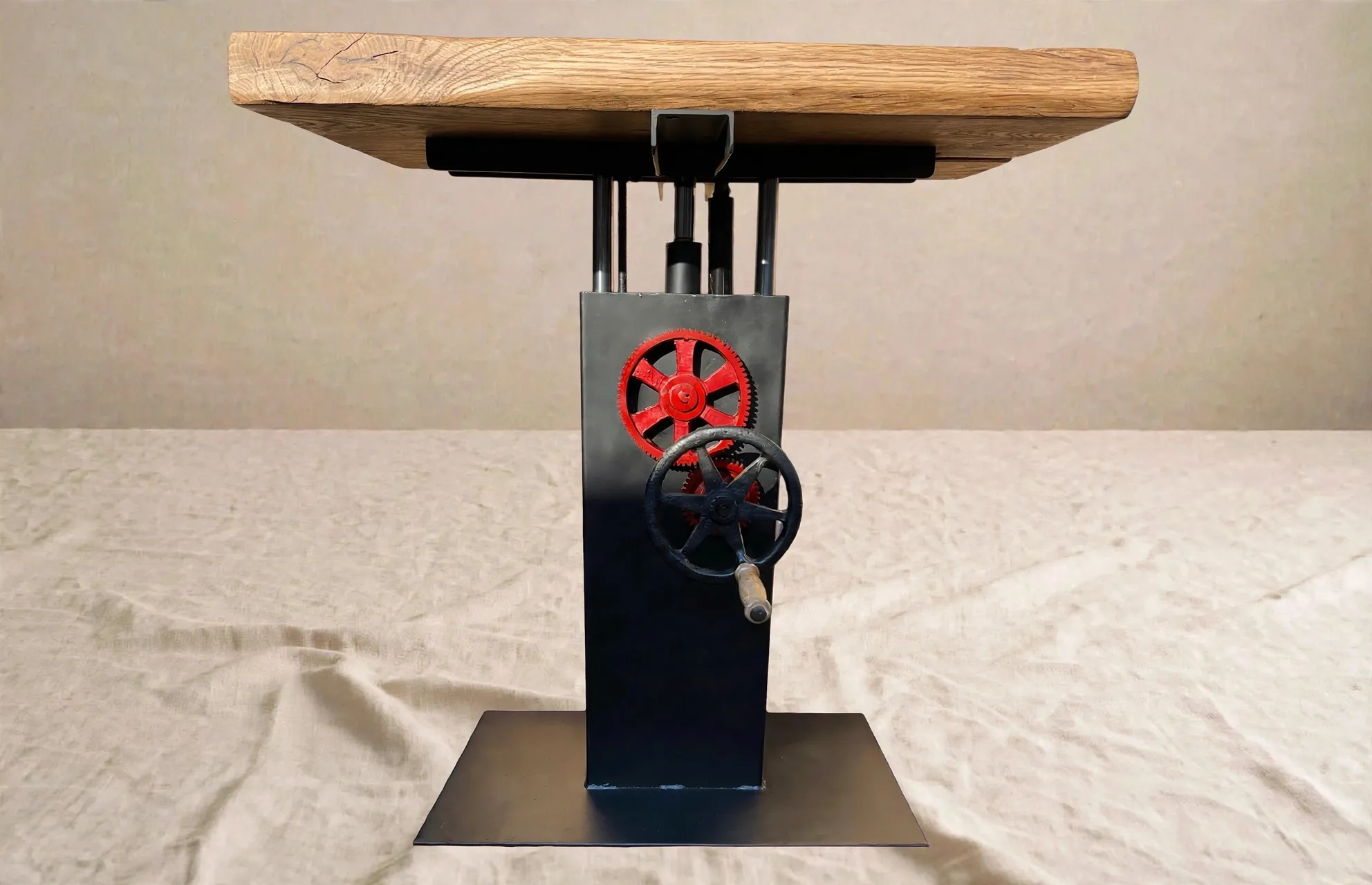 Mittelfuß Tischgestell im Industriedesign