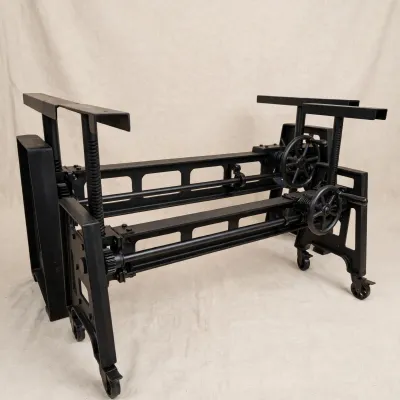 GUSS Tischgestell Set im Industriedesign „Paris“und GUSS Tischgestell Set im Industriedesign „Paris“und "Barcelona"