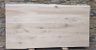 160 x ca. 84 - 85 x 4 cm Eiche geschliffen, Massivholz Tischplatte Baumkante