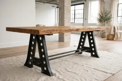 GUSS Tischuntergestell im Industrie Design „Cordoba“