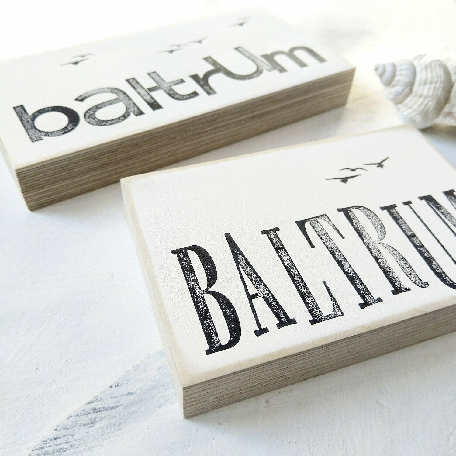 Schild Baltrum