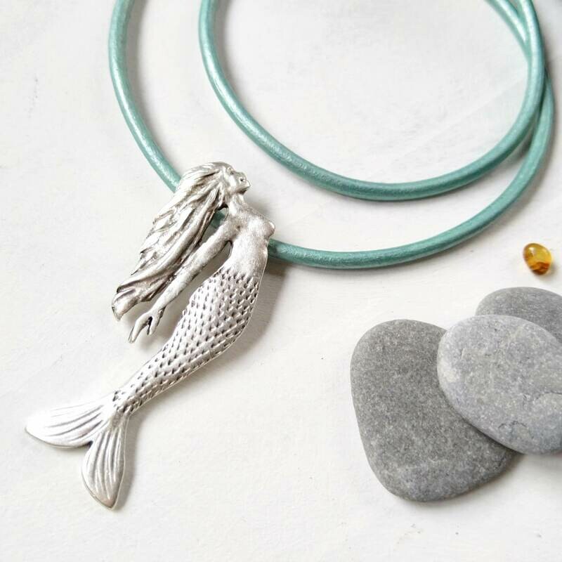 Lederkette "Meerjungfrau"