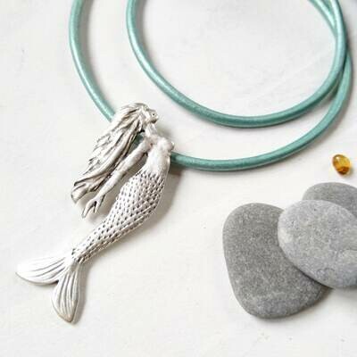 Lederkette "Meerjungfrau"