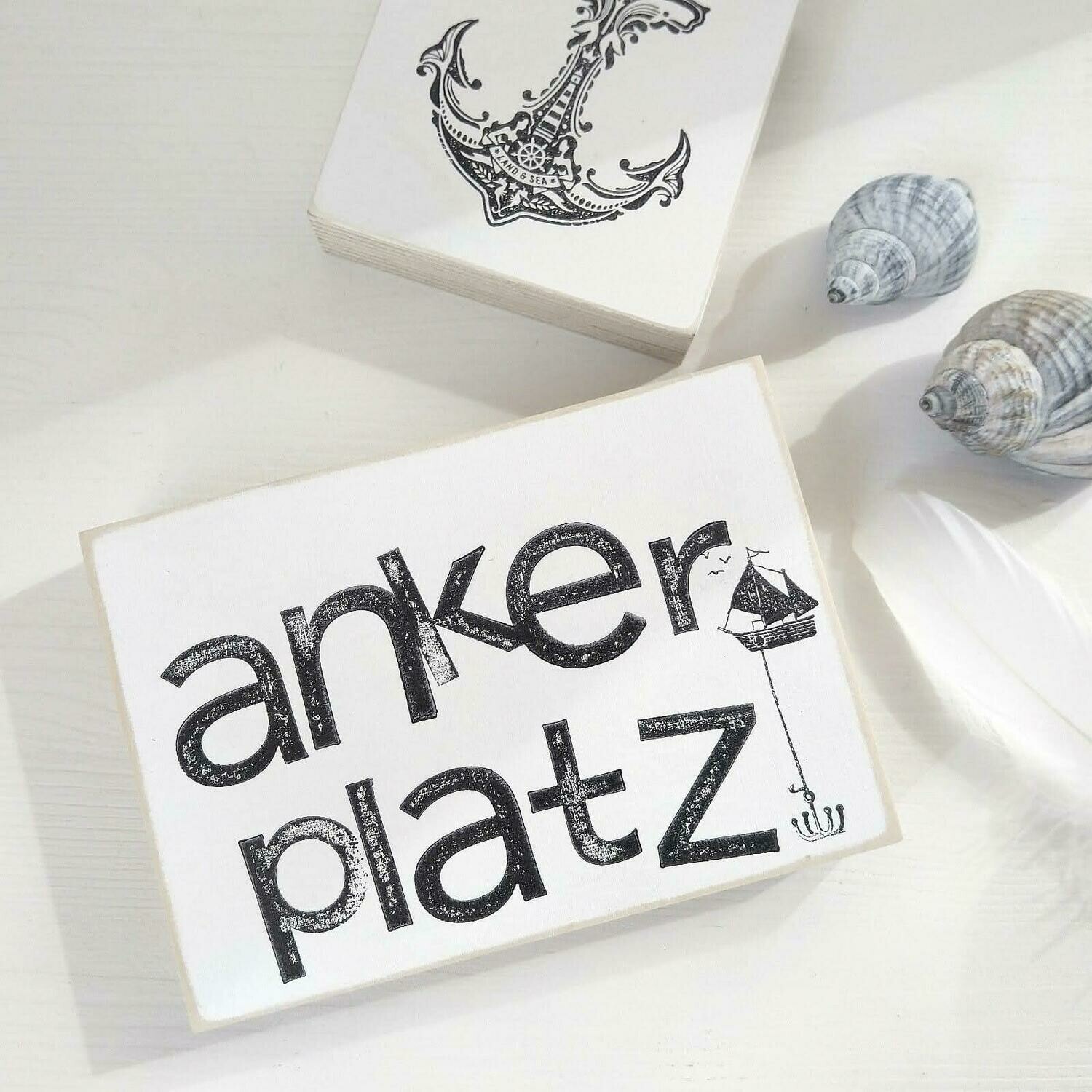 Schild "Ankerplatz"