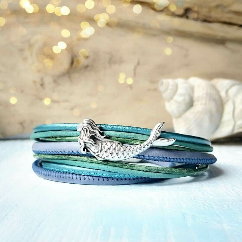 Wickelarmband Wickelarmband "Meerjungfrau"