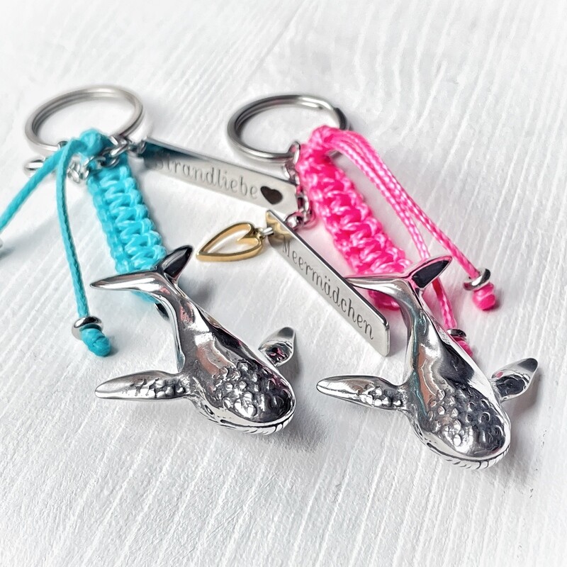 Schlüsselanhänger Wal