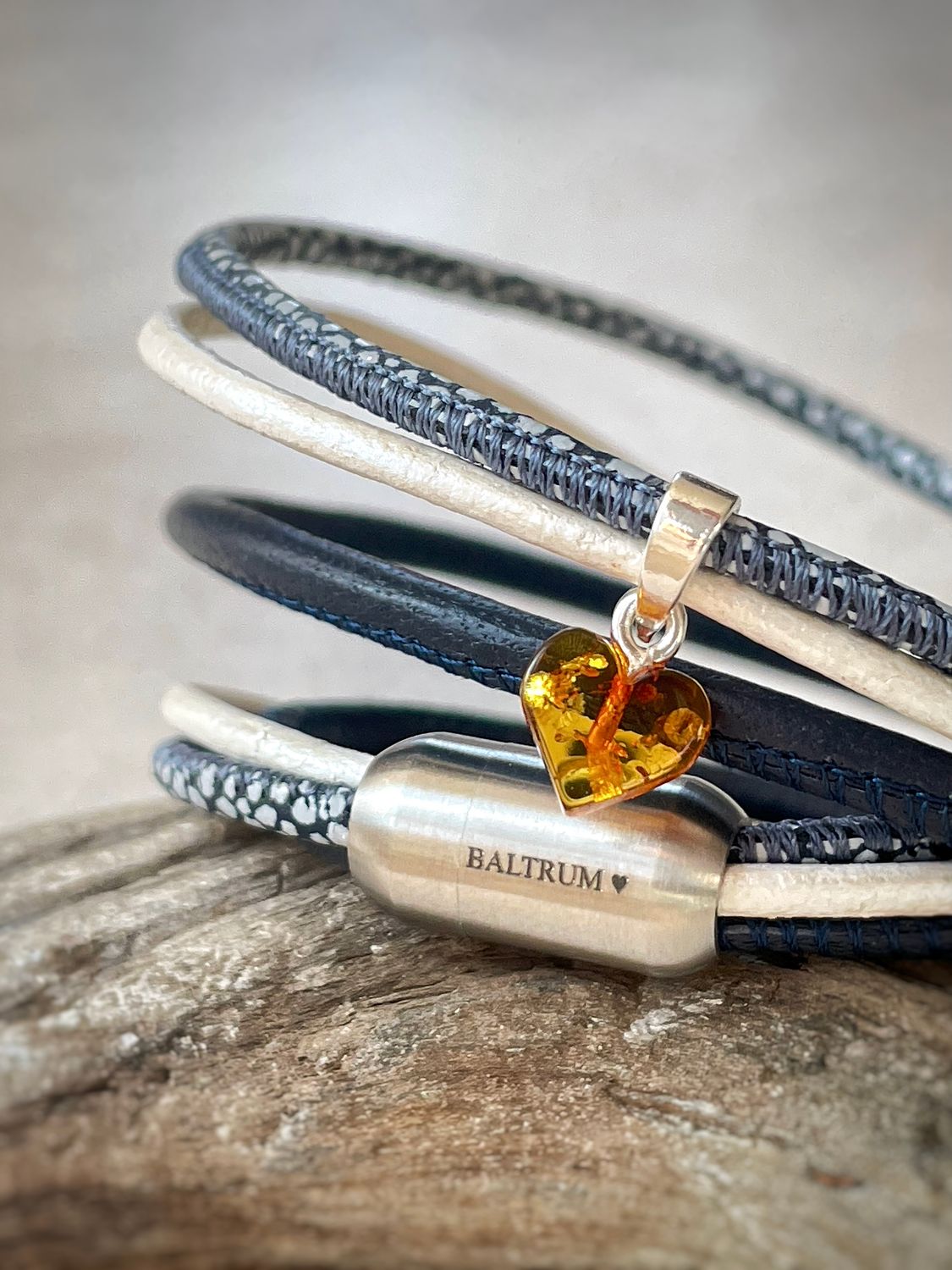 Lederarmband Baltrum