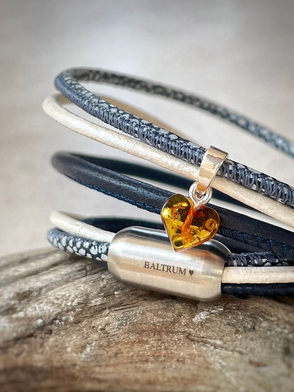 Lederarmband Baltrum